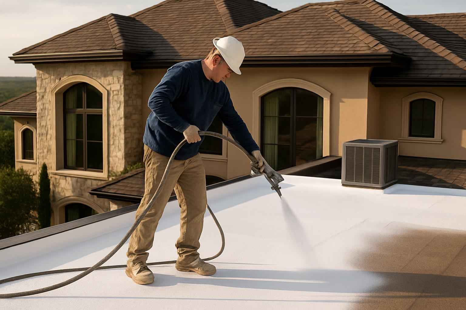 Elastomeric Recoat Service in Kingsland TX