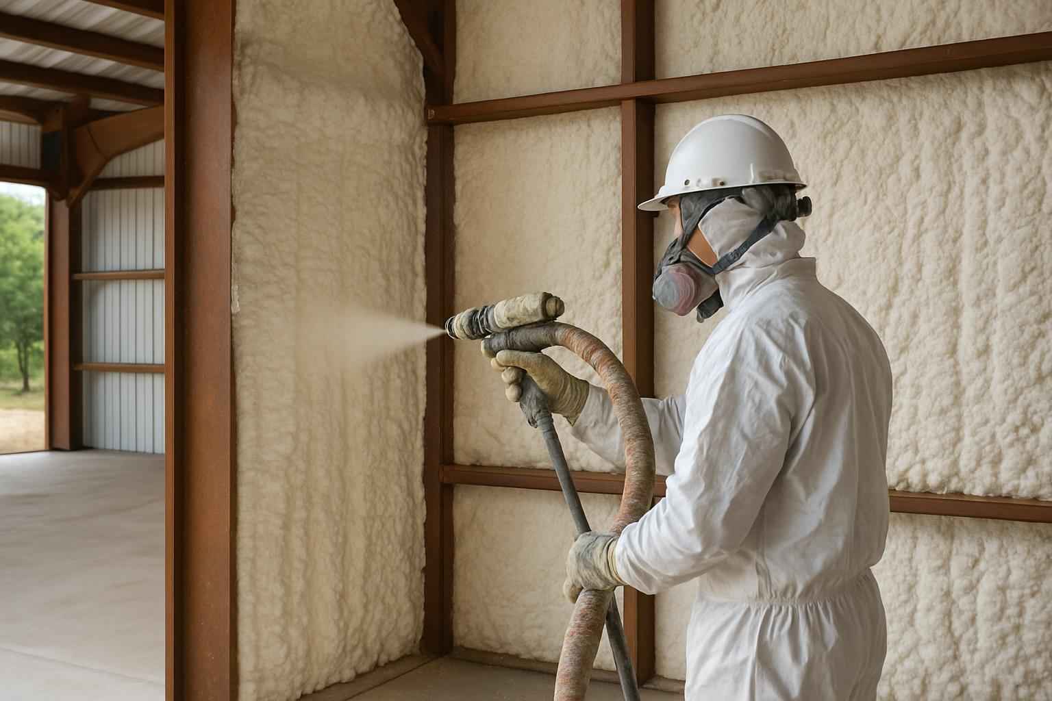 Equipment Barn Foam Installer in Boerne TX
