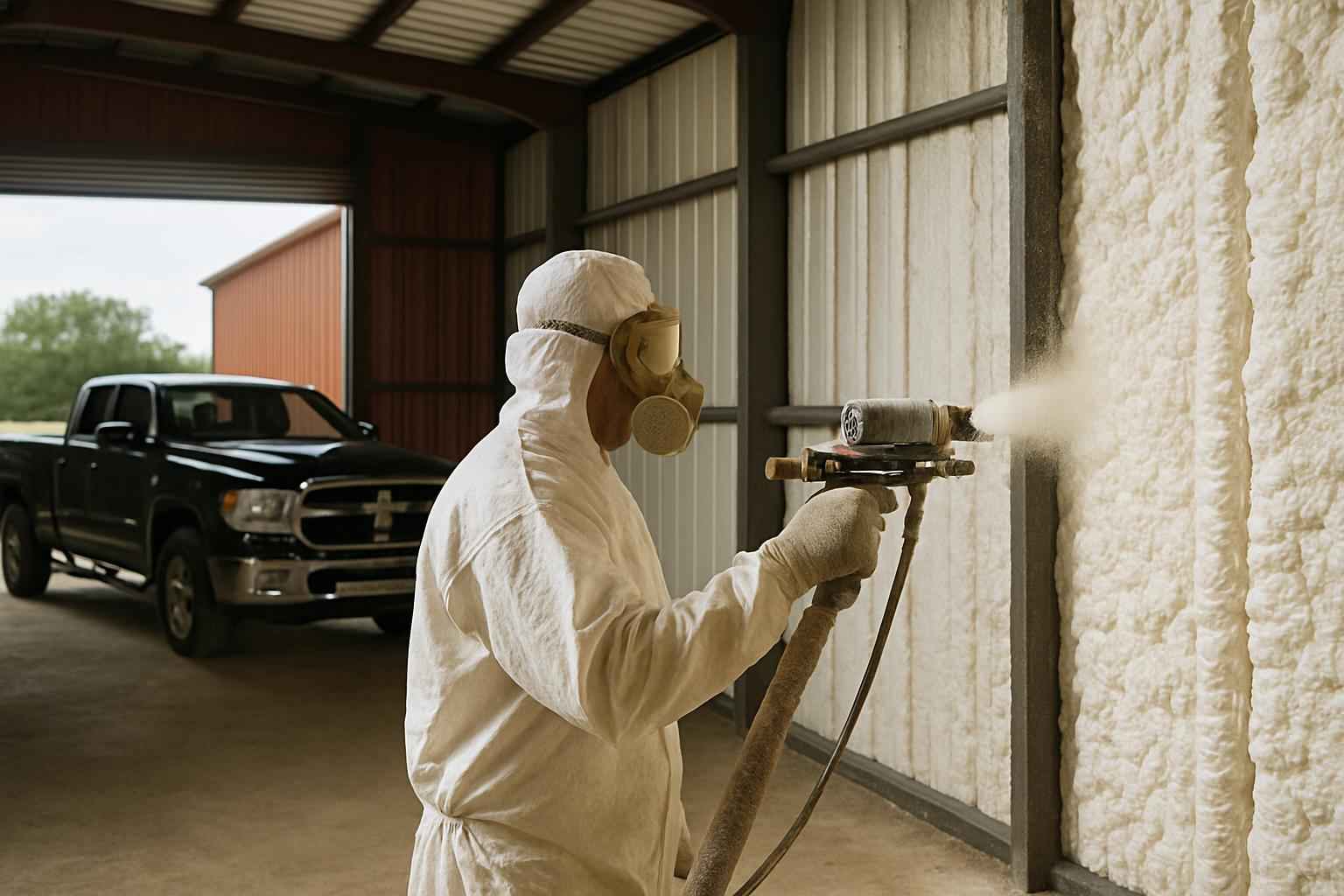 Equipment Barn Foam Installer in Llano TX