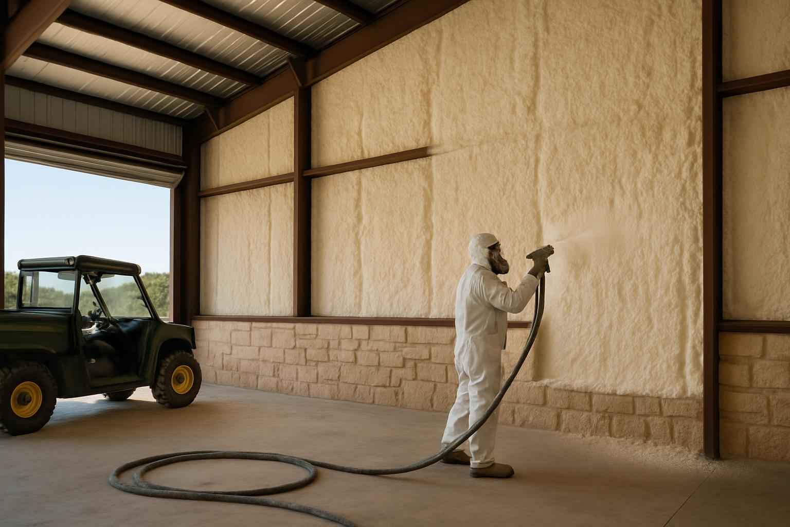 Equipment Barn Foam Installer in Mountain Home TX