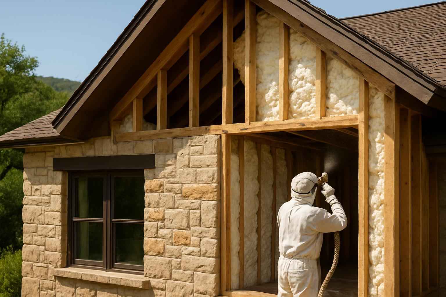 Existing Home Foam Upgrade in Mountain Home TX