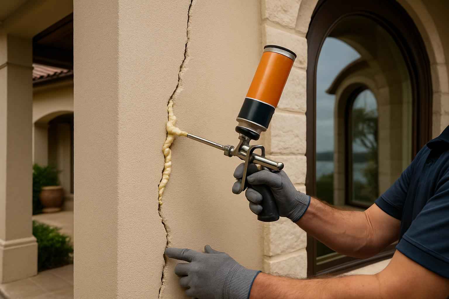 Foam Crack Patch Service in Horseshoe Bay TX