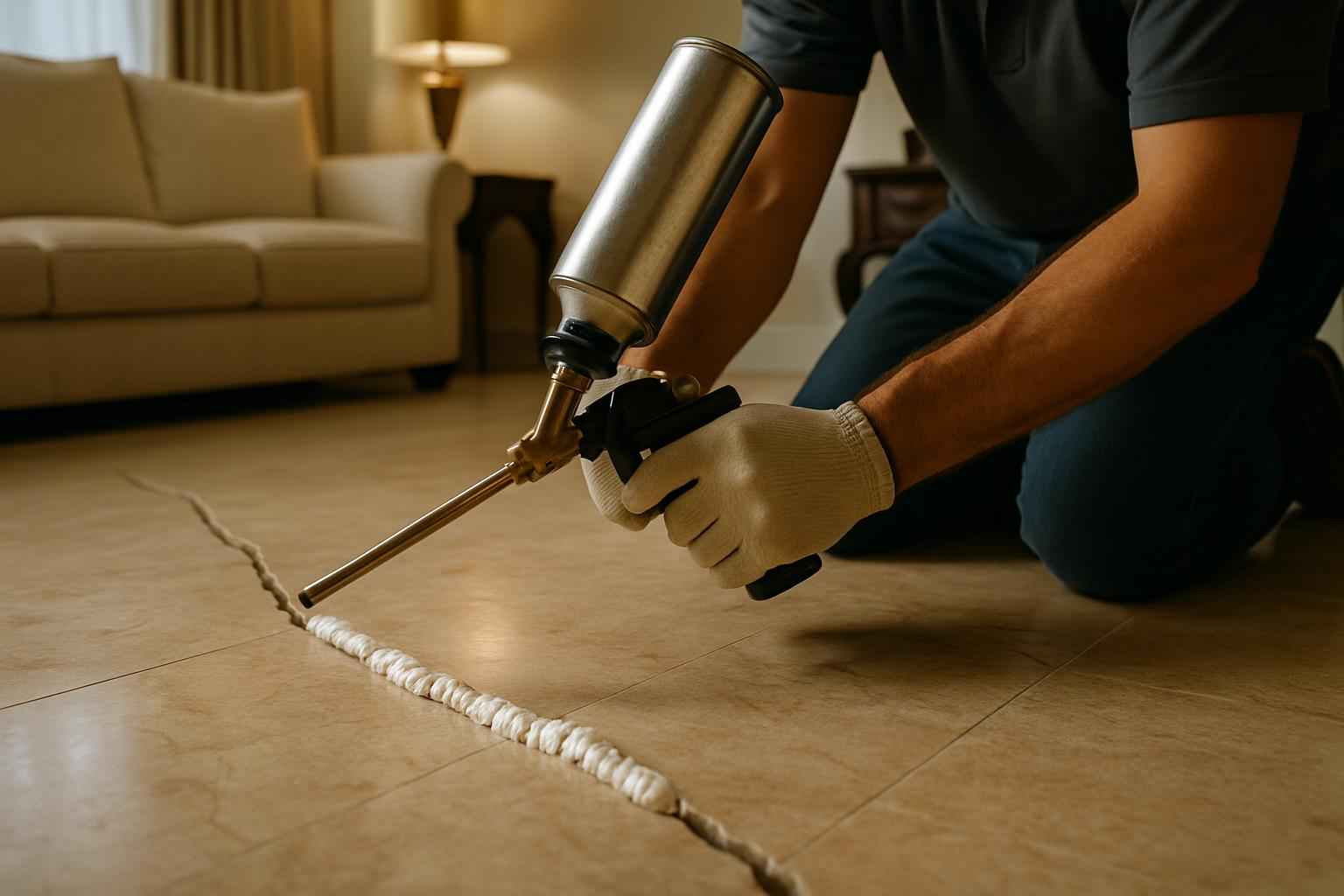 Foam Crack Patch Service in Hunt TX