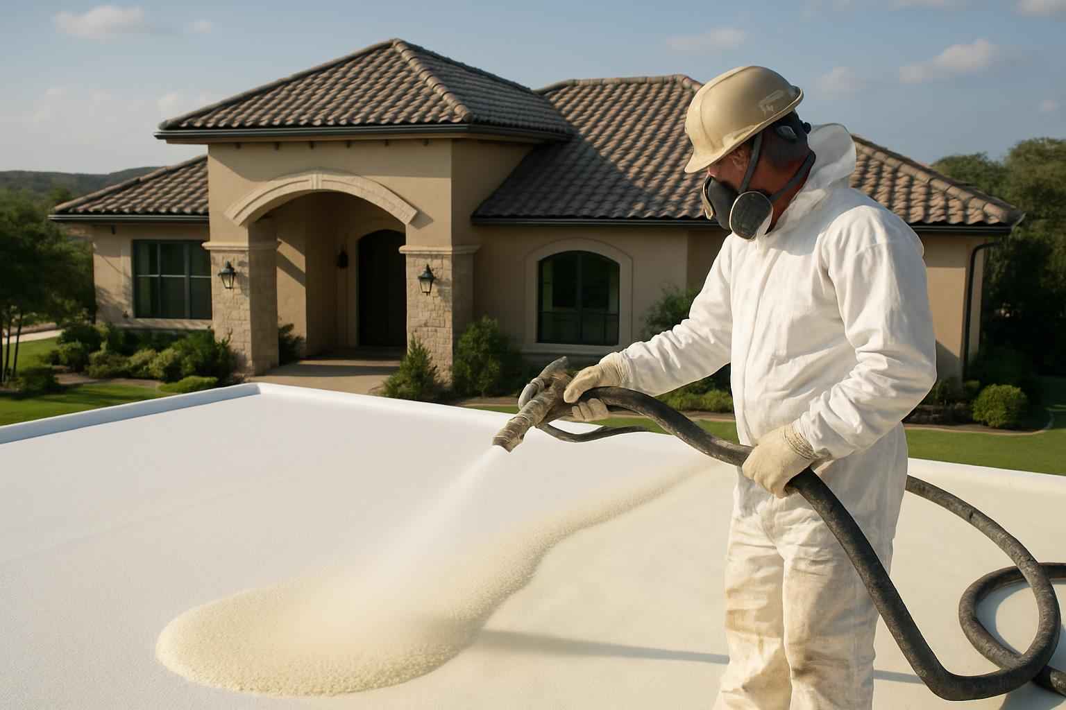 Foam Roof Installation Service in Kingsland TX