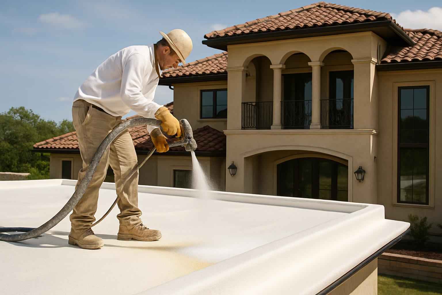 Foam Roof Installation Service in Llano TX