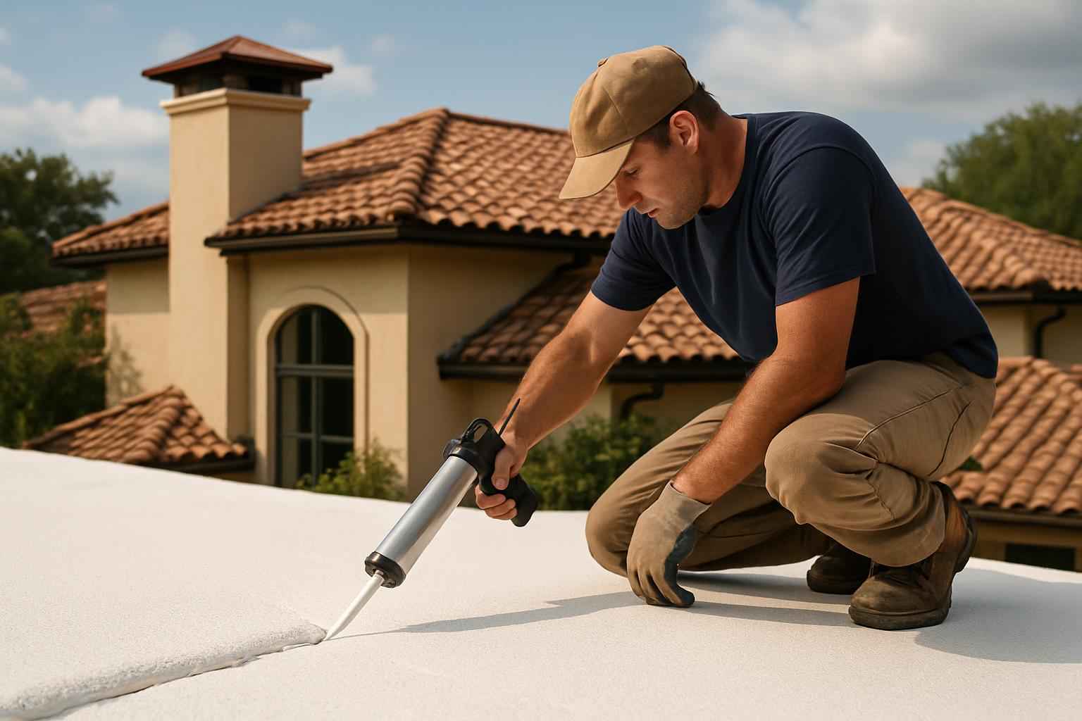 Foam Roof Leak Seal Service in Boerne TX