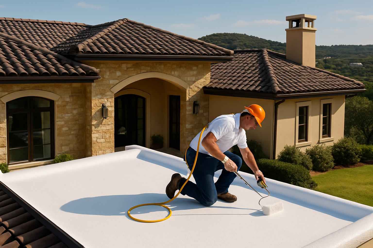 Foam Roof Maintenance Service in Mountain Home TX
