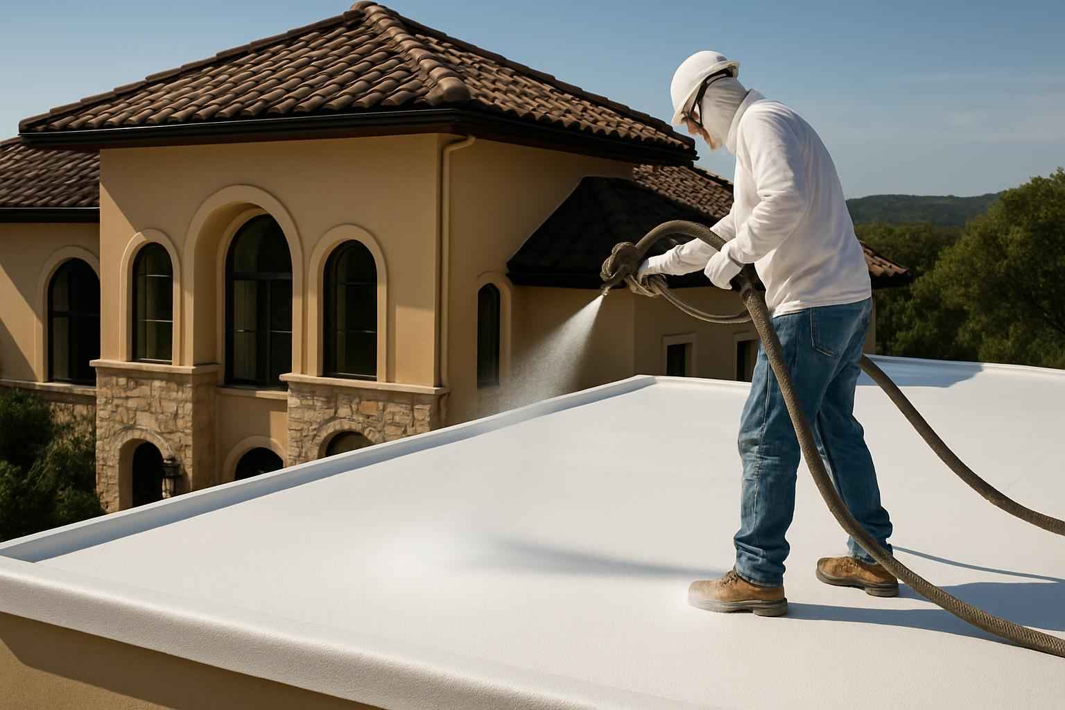 Foam Roof Recoat Company in Boerne TX