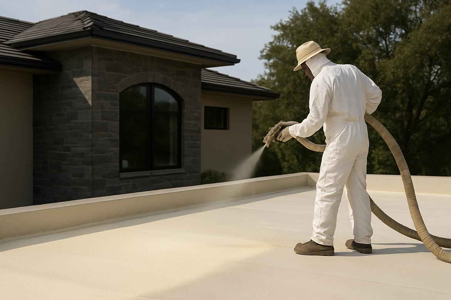 Foam Roof Recoat Company in Granite Shoals TX