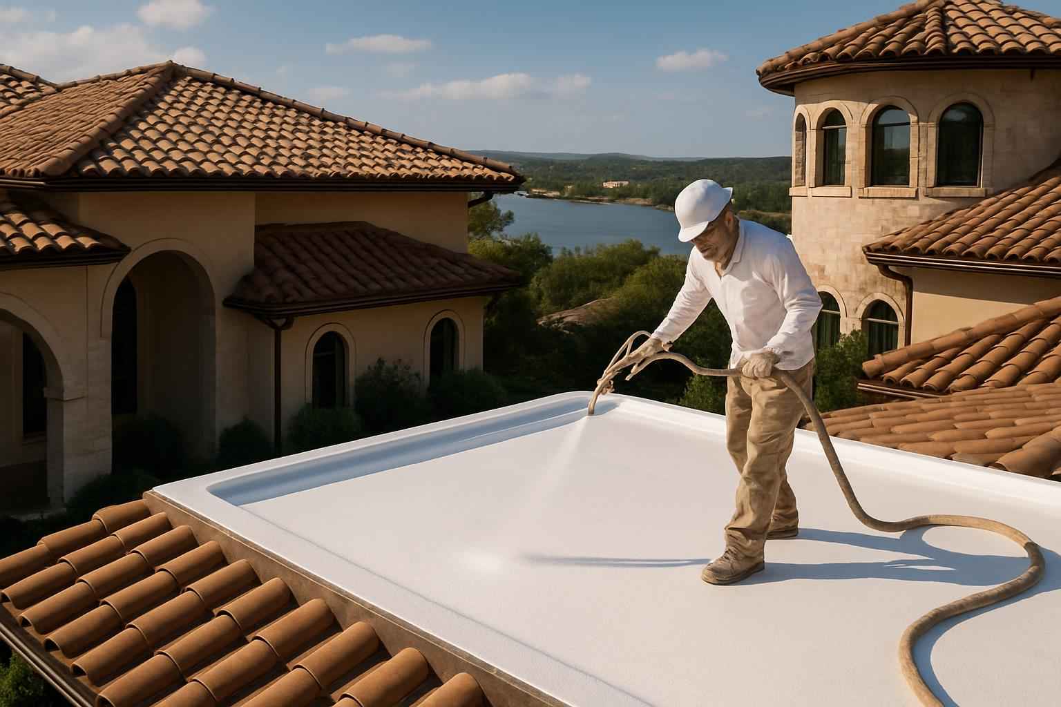 Foam Roof Recoat Company in Horseshoe Bay TX