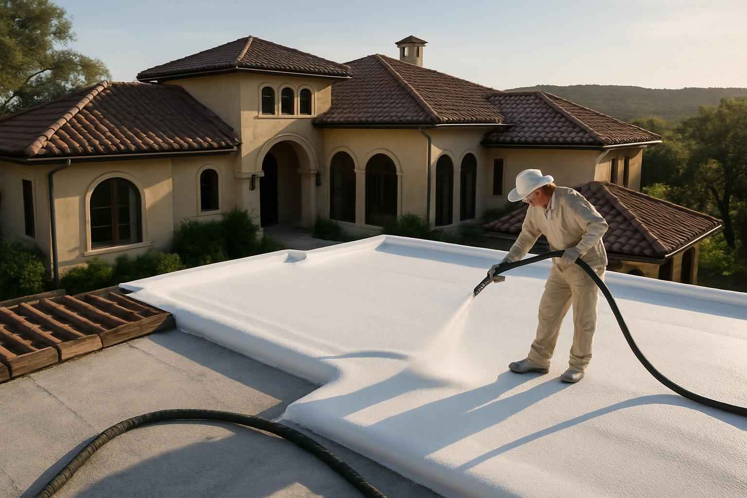 Foam Roof Recoat Company in Hunt TX