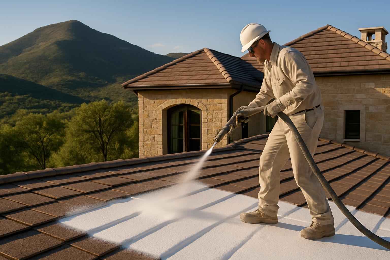 Foam Roof Recoat Company Near Me in Mountain Home TX