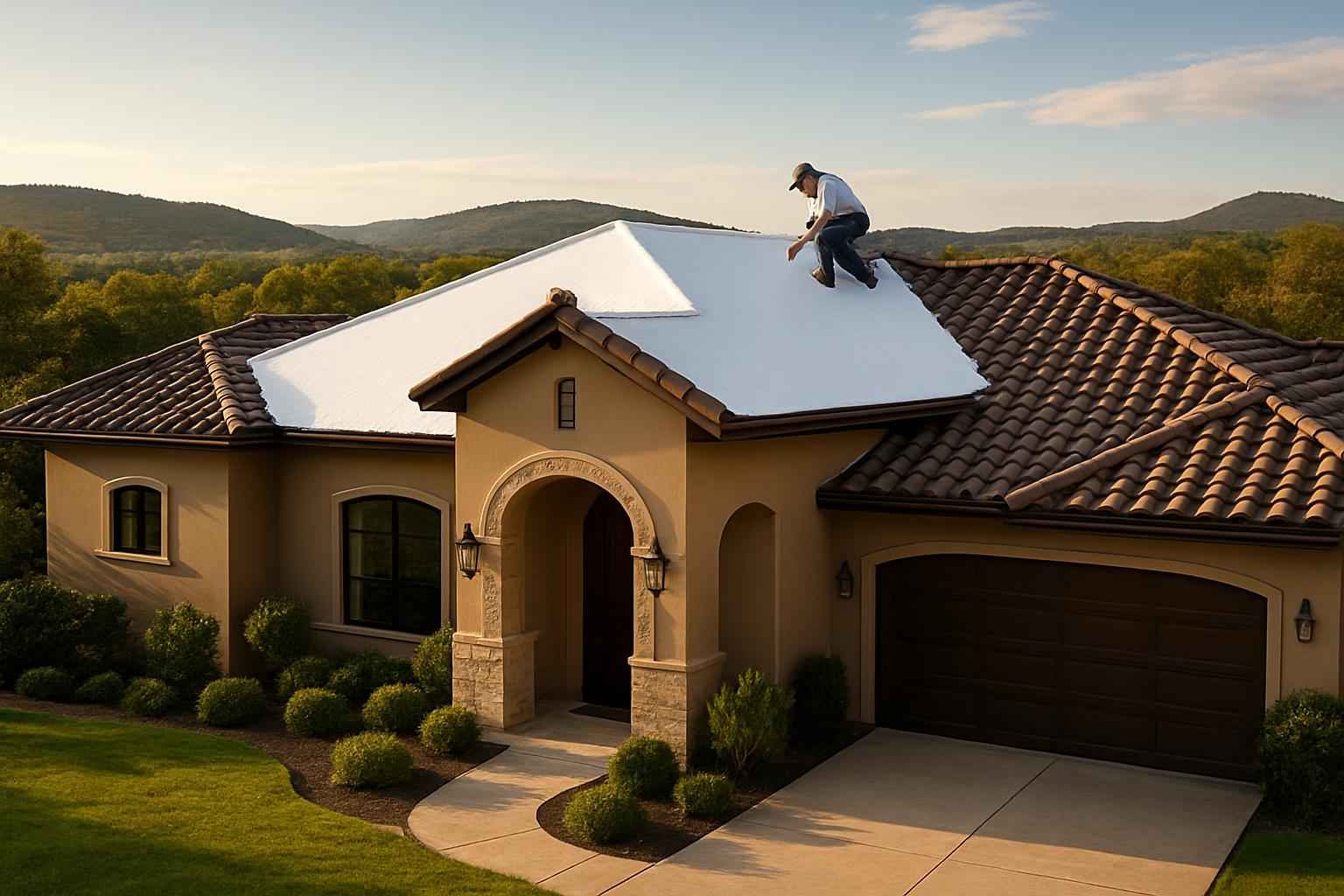 Foam Roof Replacement Options in Mountain Home TX