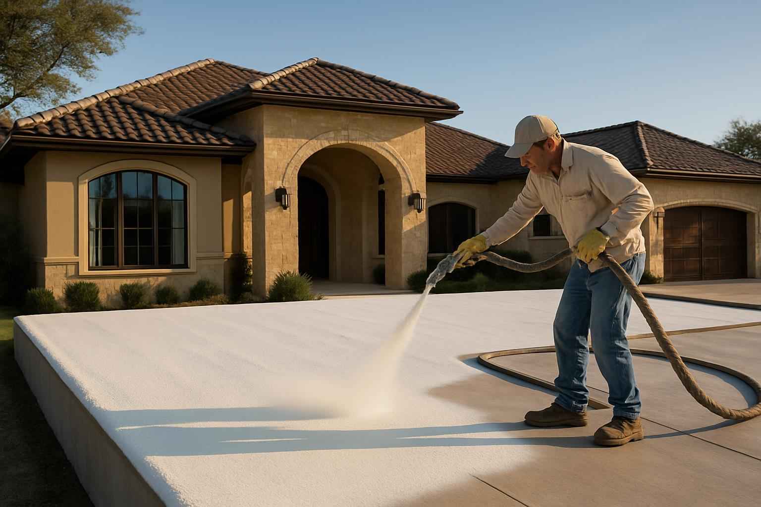 Foam Roof Restoration Contractor in Llano TX