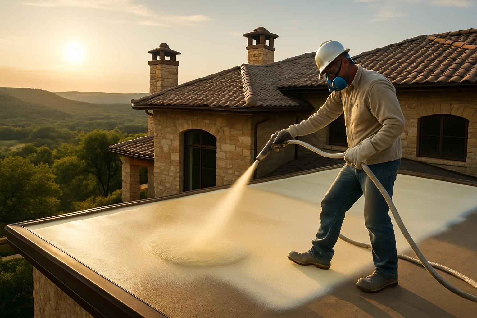 Foam Roof Restoration Contractor in Mountain Home TX