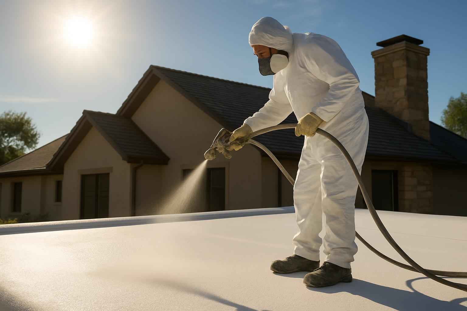 Foam Roof UV Protection Service in Kingsland TX