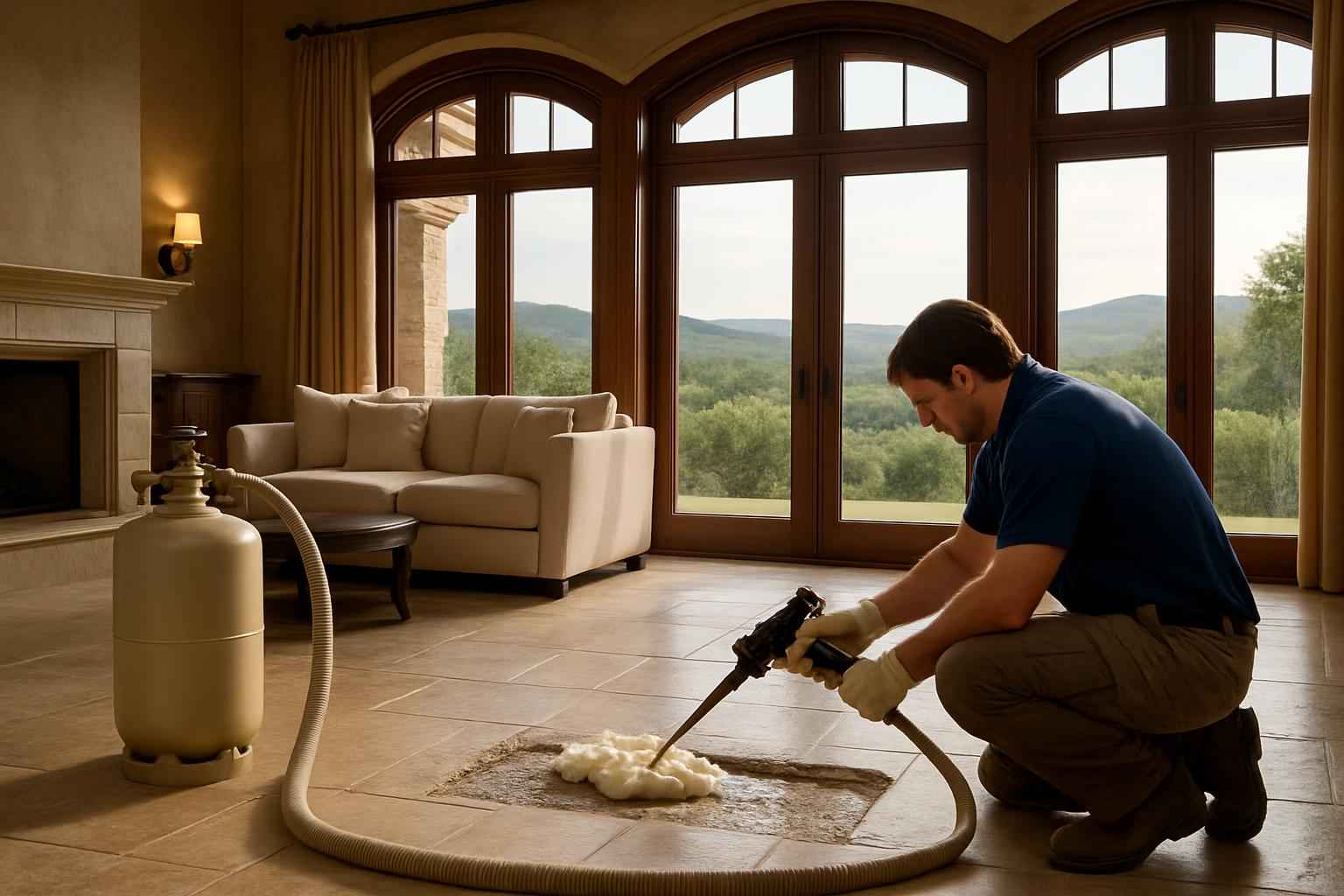 Foam Shrinkage Repair Service in Round Mountain TX