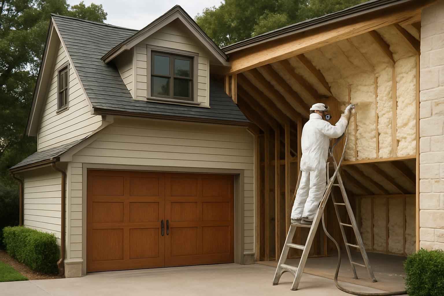 Garage Apartment Insulation Company in Hunt TX