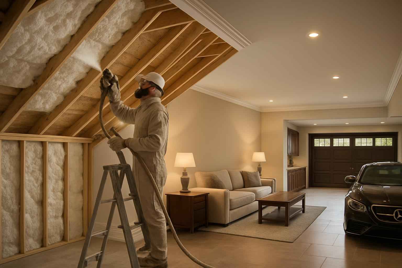 Garage Apartment Insulation Company in Kingsland TX