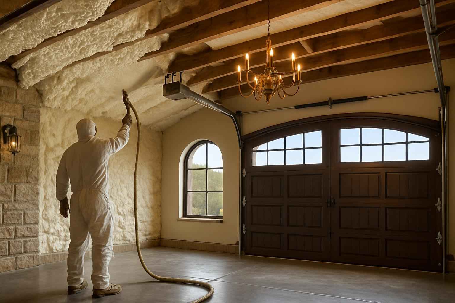 Garage Ceiling Foam Service in Mountain Home TX