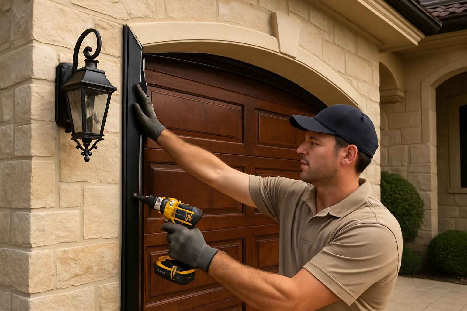 Garage Door Perimeter Seal Service in Boerne TX