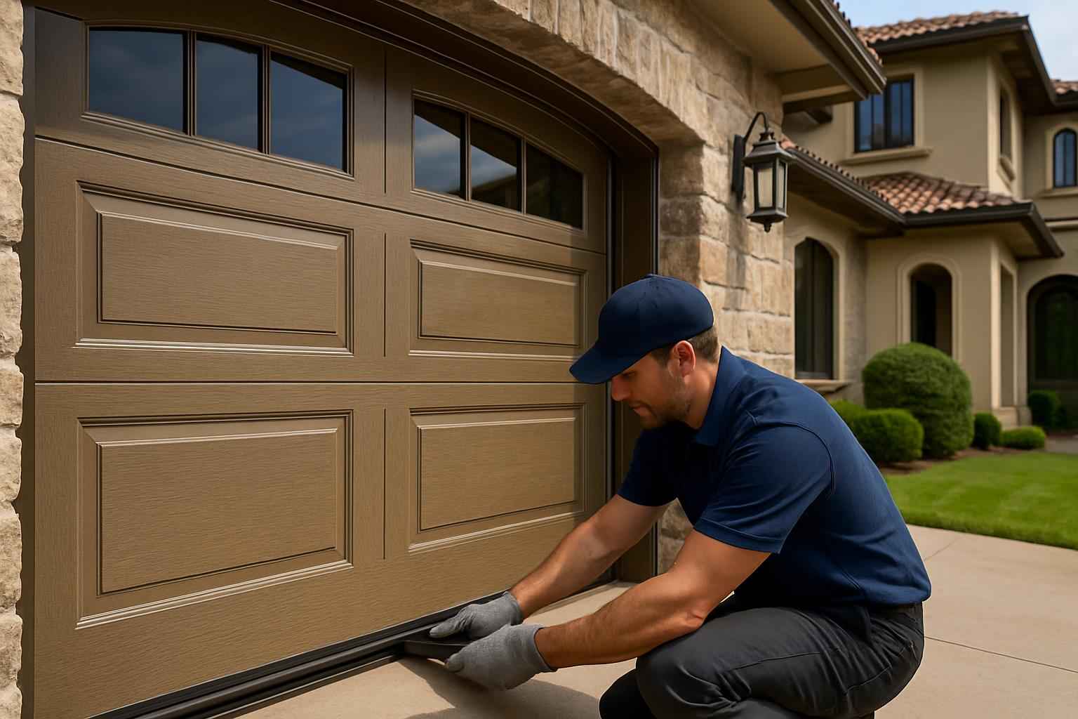 Garage Door Perimeter Seal Service in Cypress Mill TX