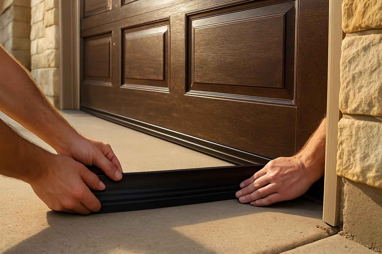 Garage Door Air Sealing In Granite Shoals TX