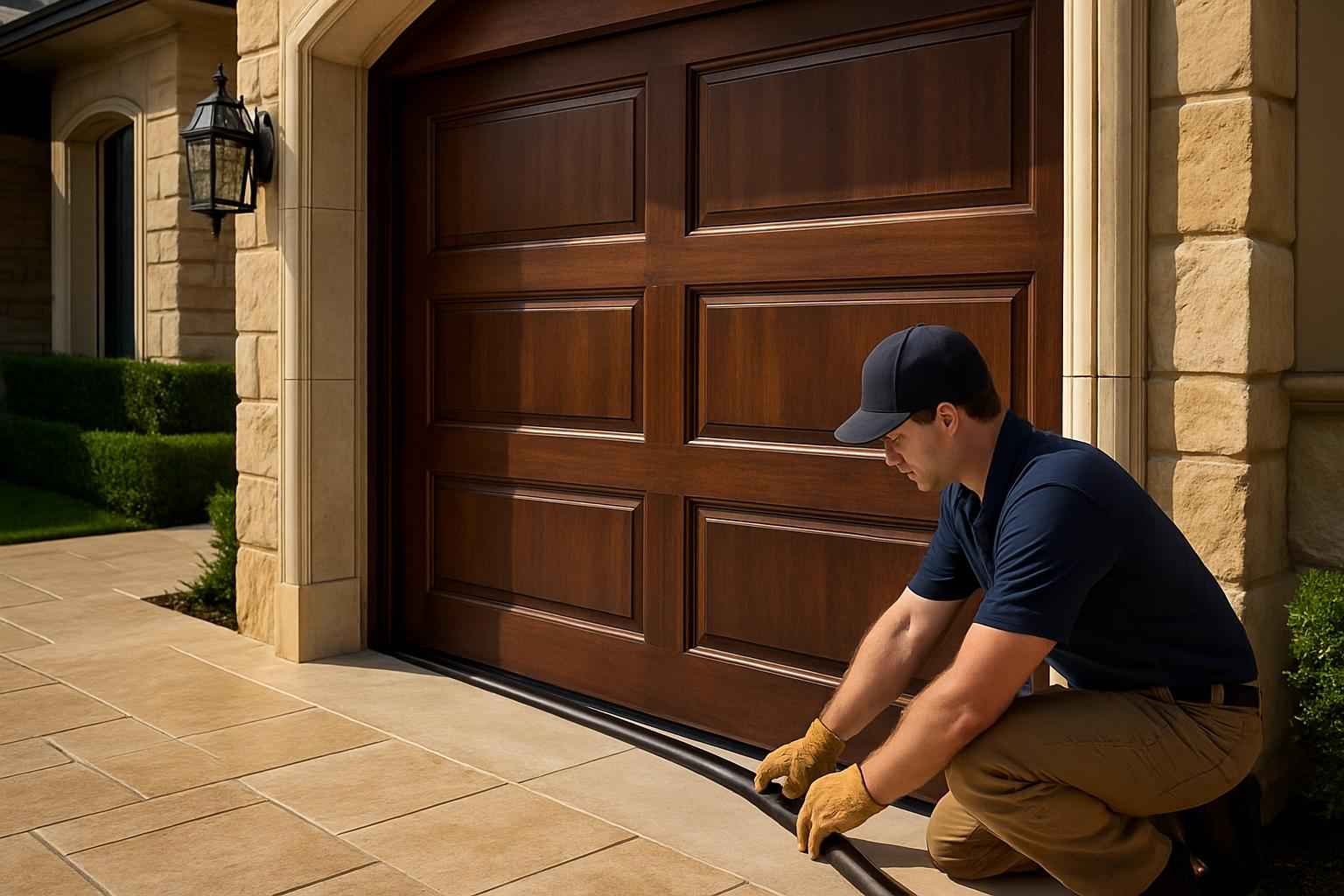 Garage Door Perimeter Seal Service in Horseshoe Bay TX