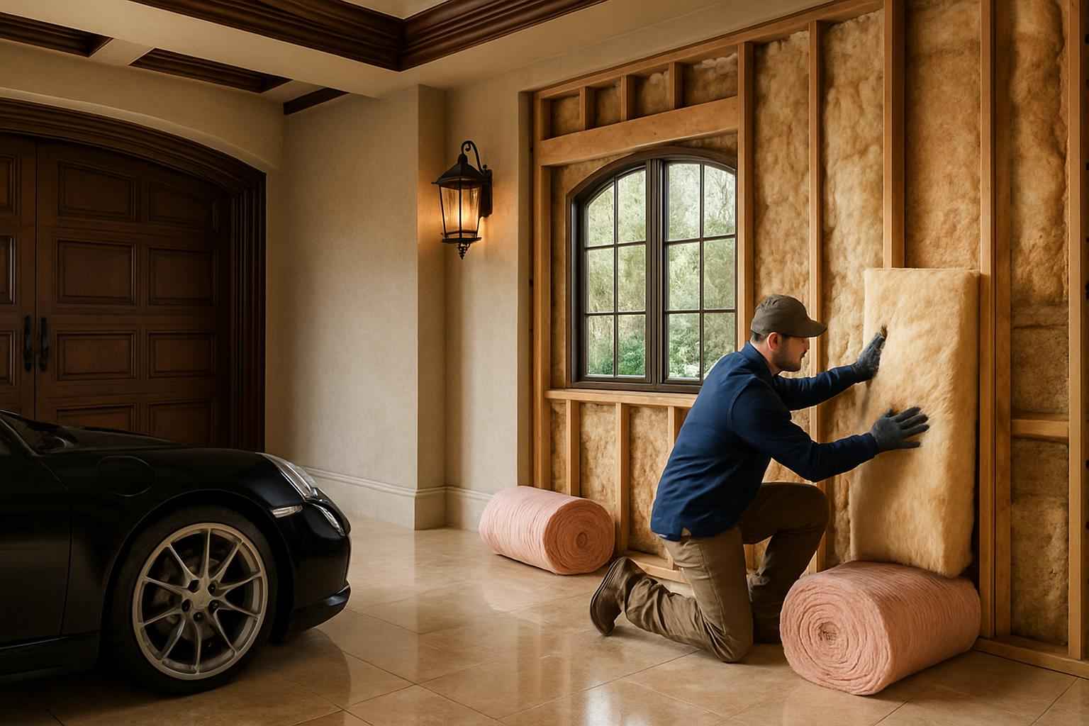 Garage Retrofit Insulation in Cypress Mill TX