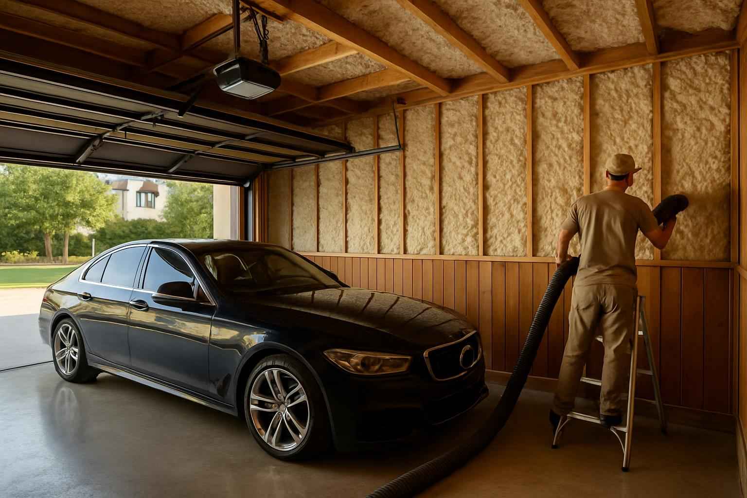 Garage Retrofit Insulation in Granite Shoals TX