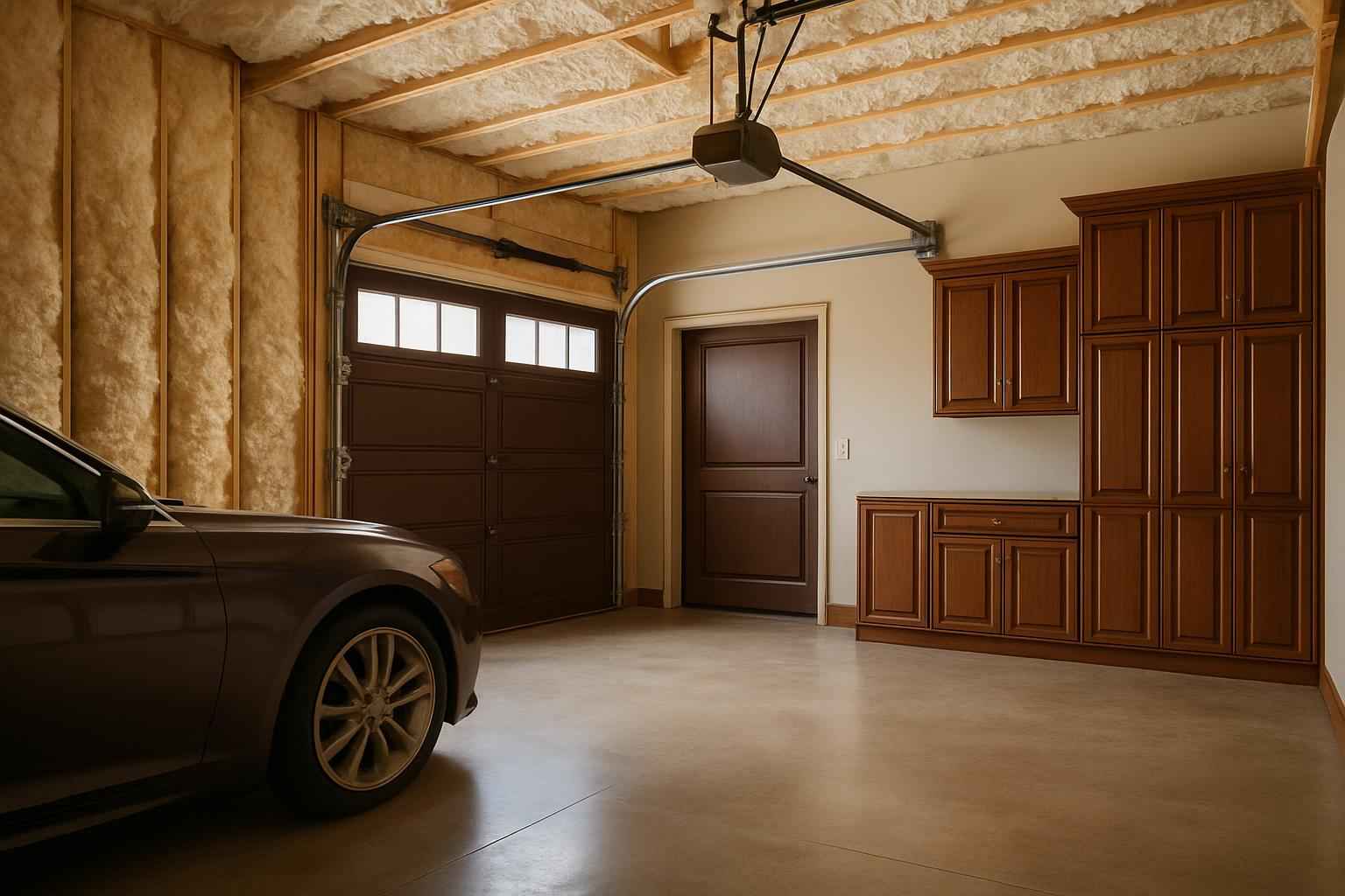 Garage Retrofit Insulation in Hunt TX