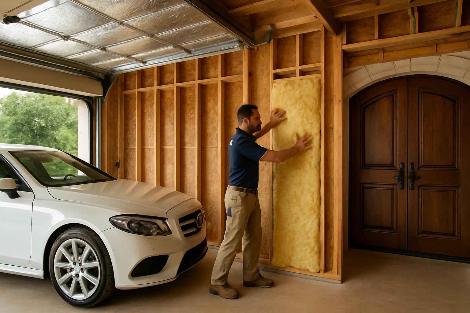 Garage Retrofit Insulation in Kendalia TX