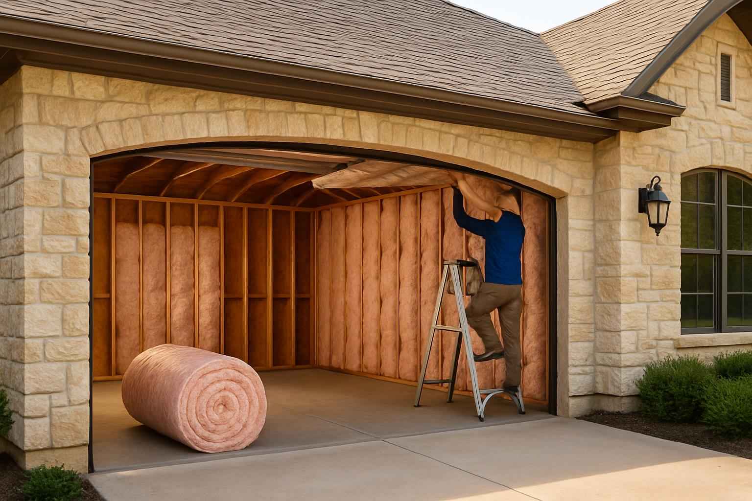 Garage Retrofit Insulation in Mountain Home TX