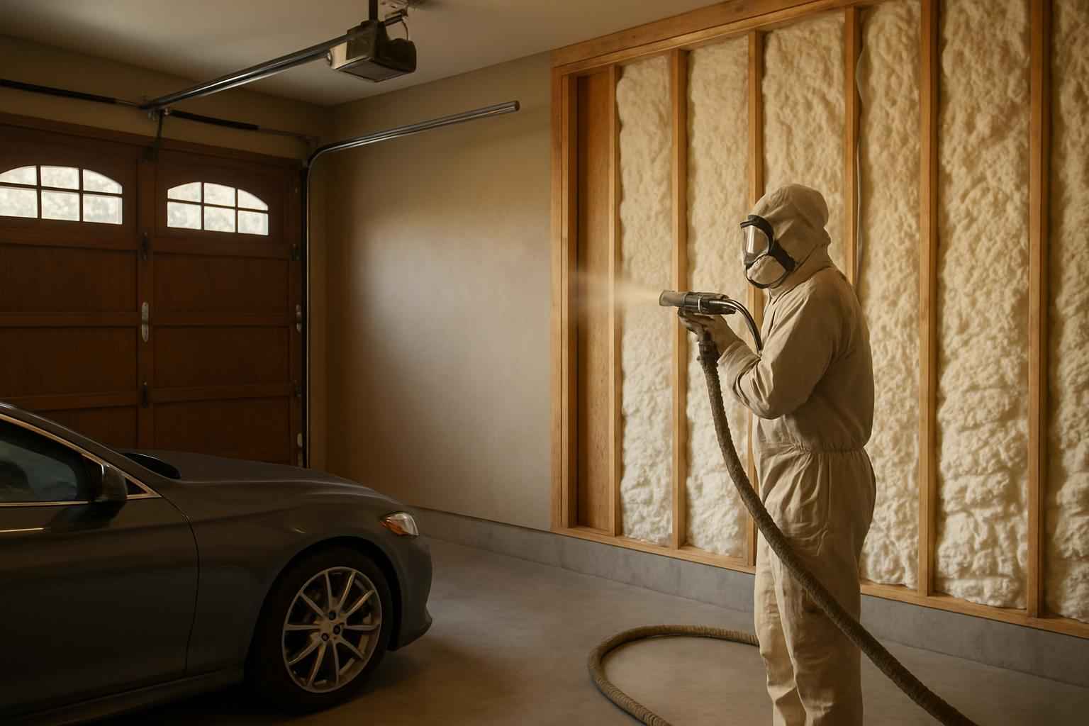 Garage Wall Foam Installer in Boerne TX