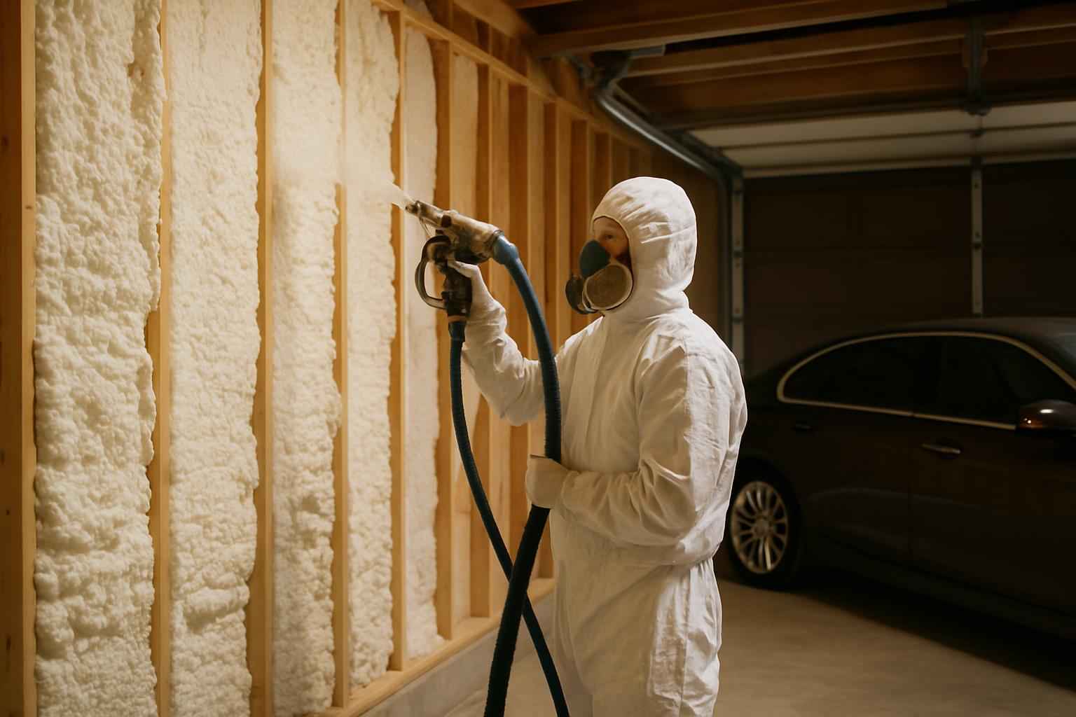Garage Wall Foam Installer in Granite Shoals TX