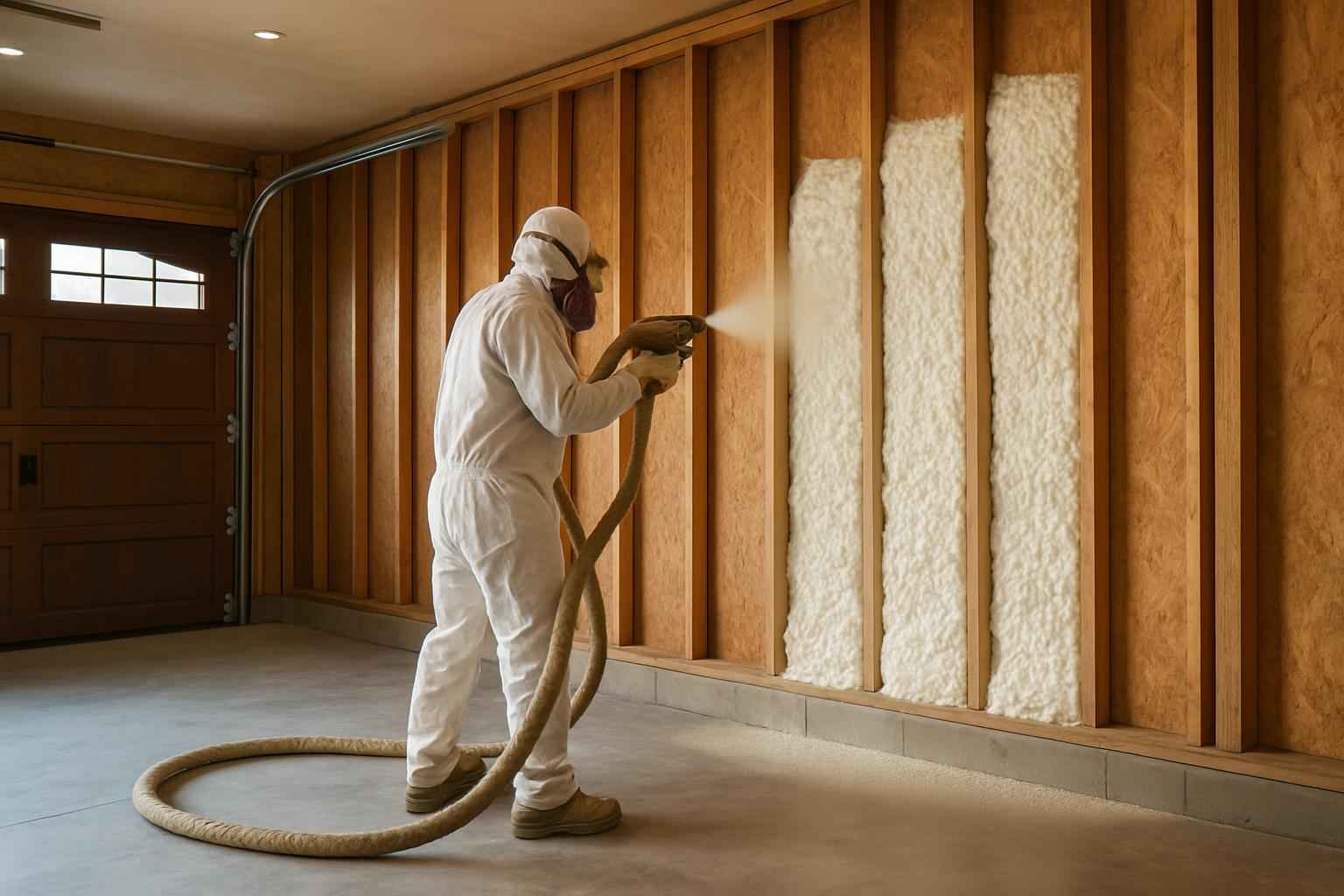 Garage Wall Foam Installer in Kendalia TX