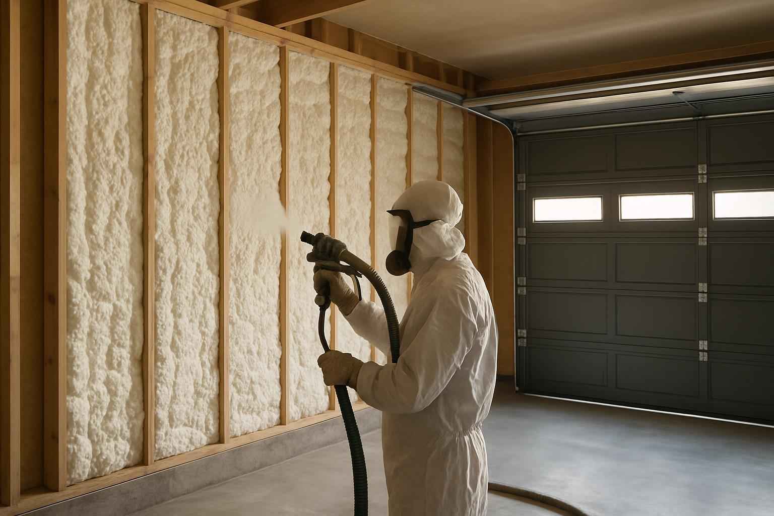 Garage Wall Foam Installer in Kingsland TX