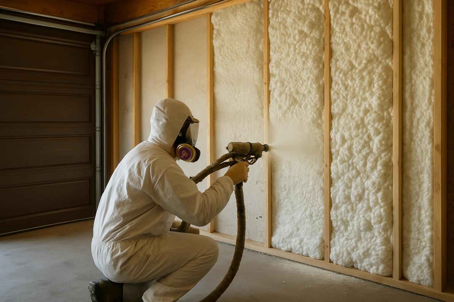 Garage Wall Foam Installer in Llano TX