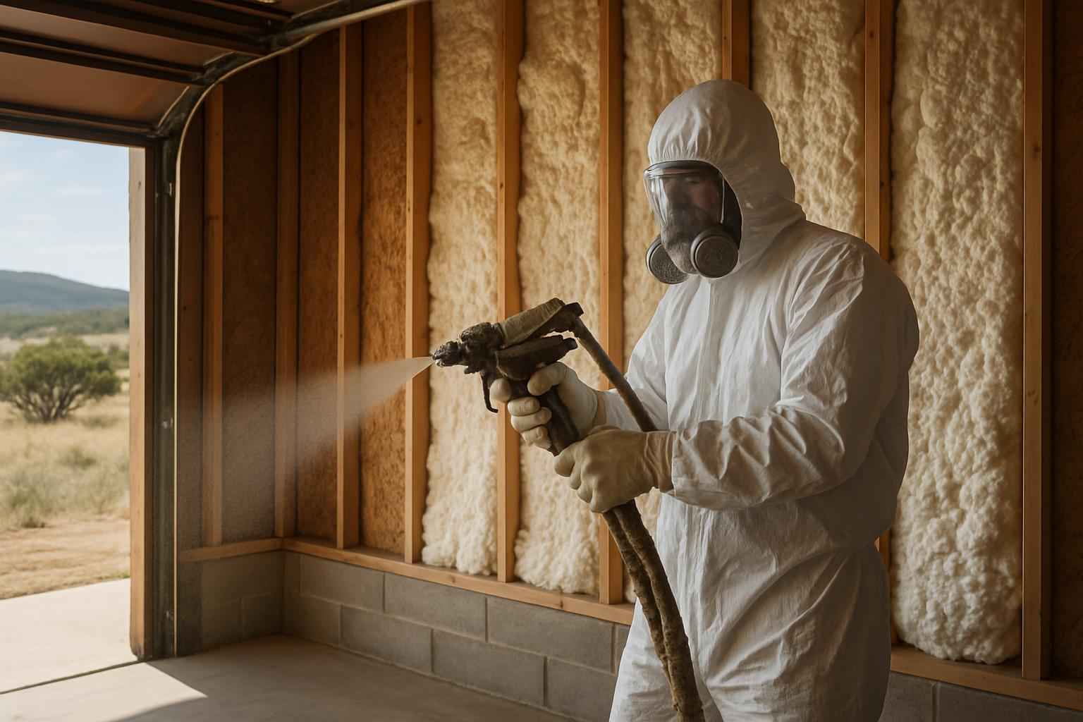 Garage Wall Foam Installer in Mountain Home TX