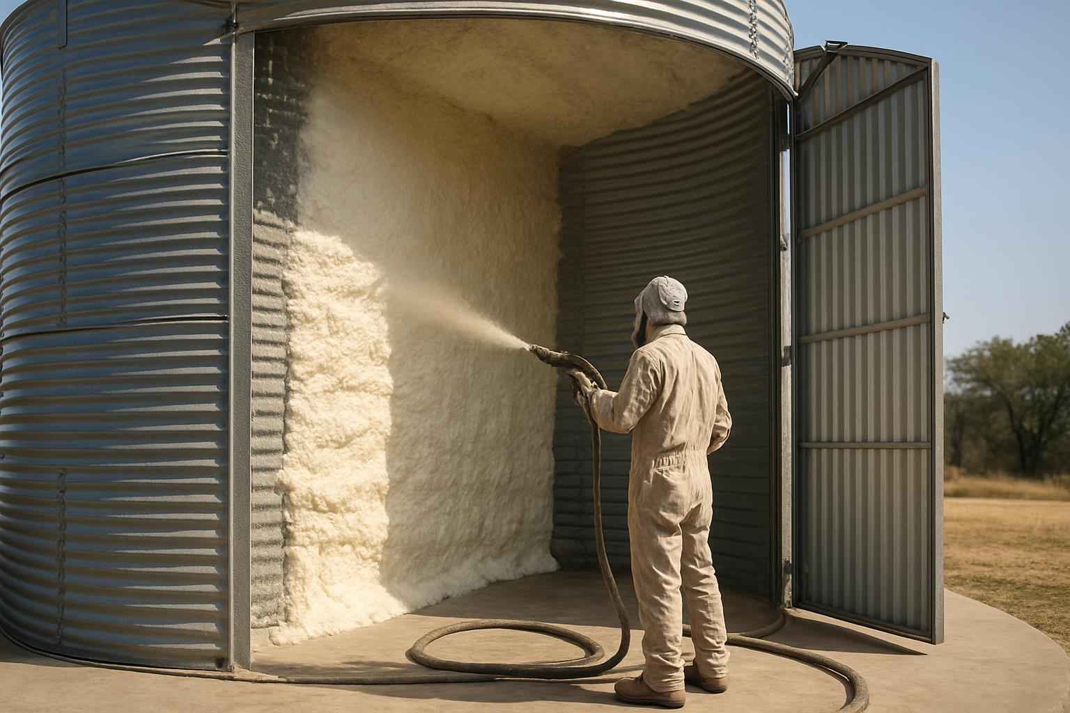 Grain Storage Insulation Service in Kingsland TX