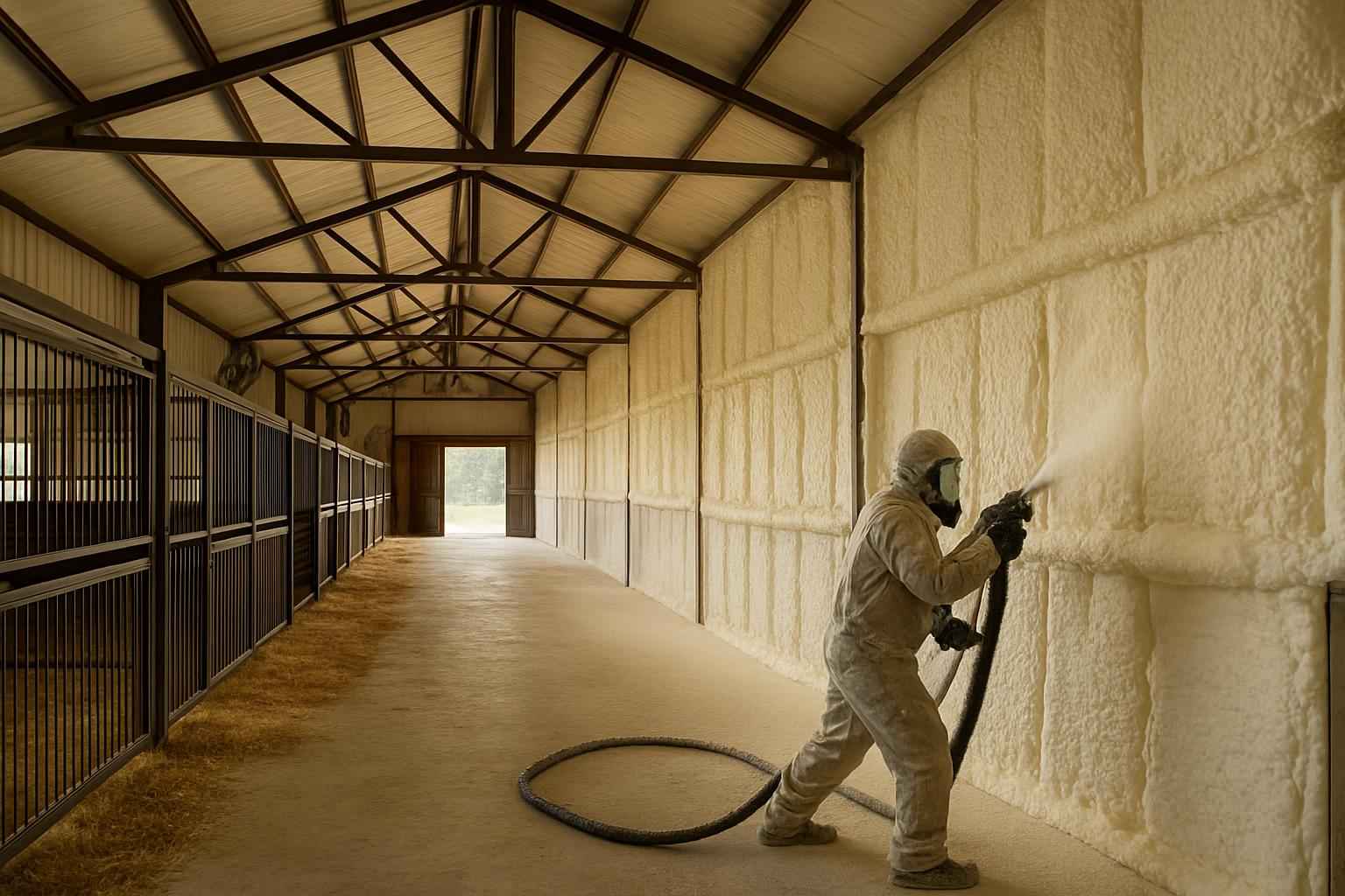 Livestock Barn Insulation Service in Boerne TX