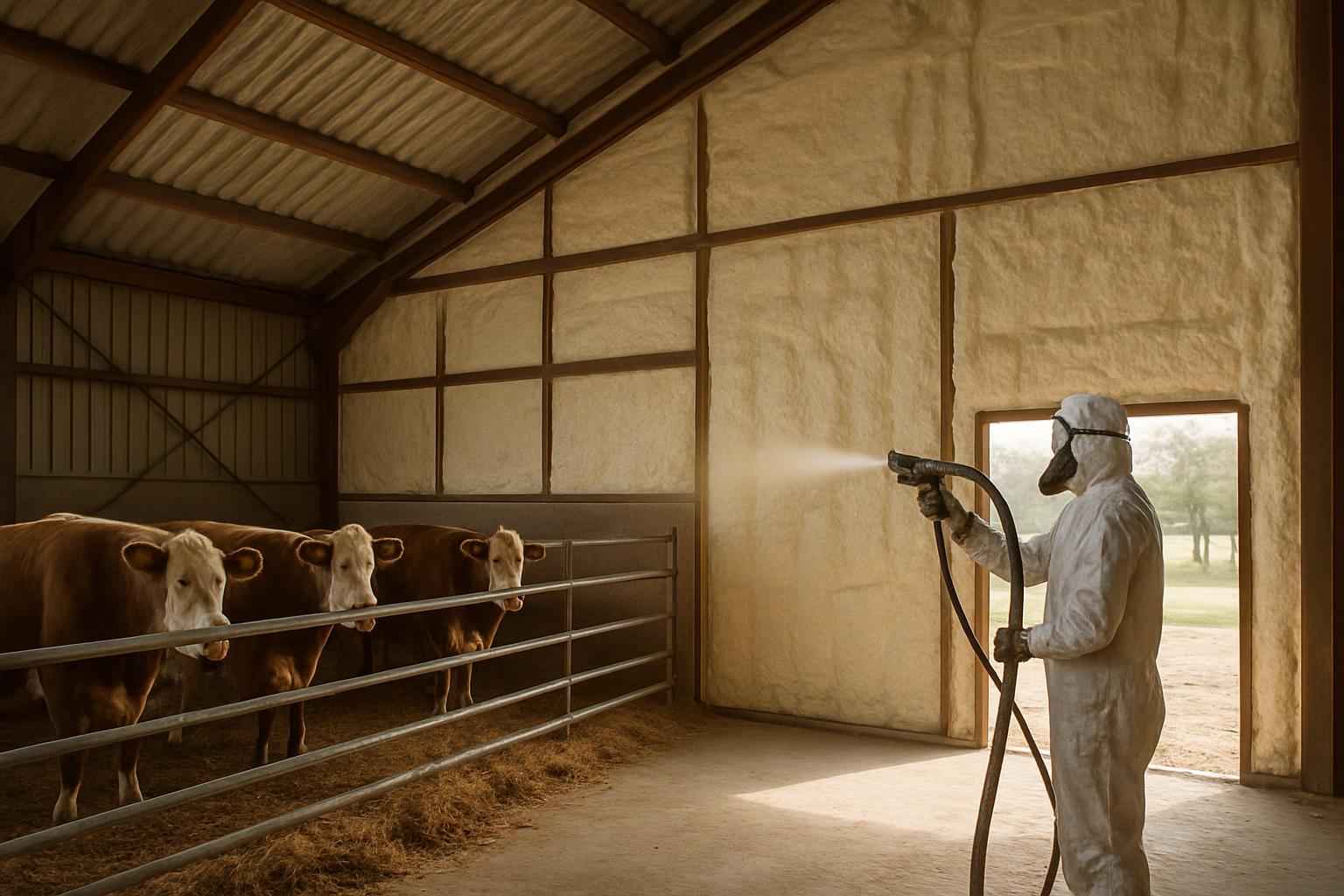 Livestock Barn Insulation Service in Kingsland TX