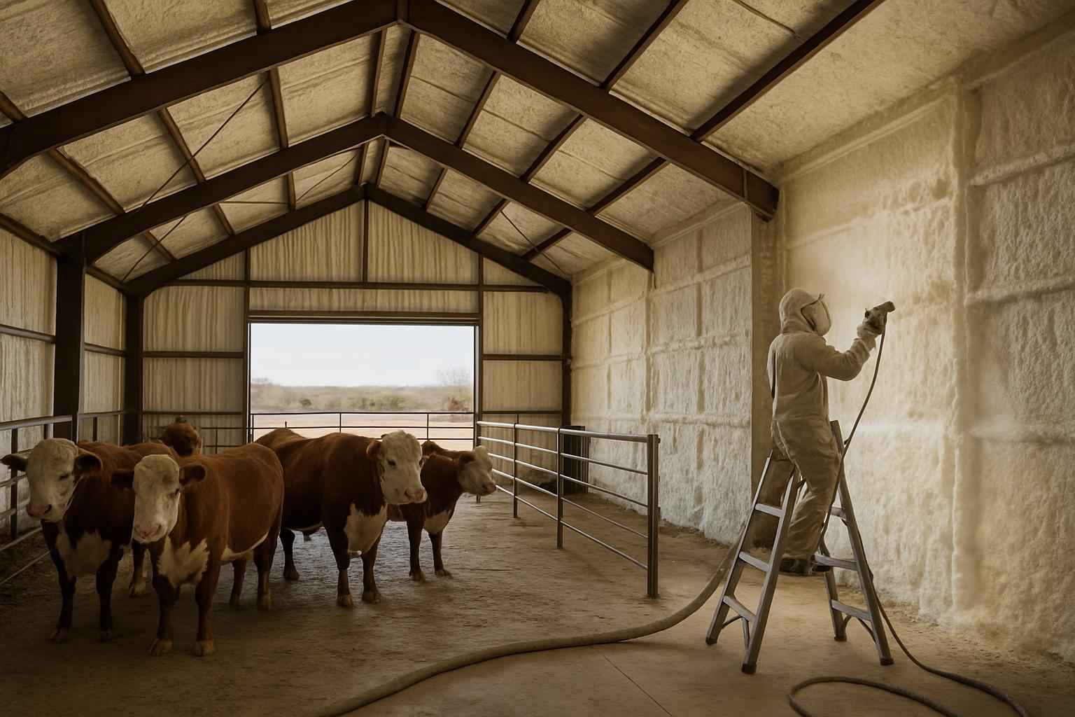 Livestock Barn Insulation Service in Llano TX