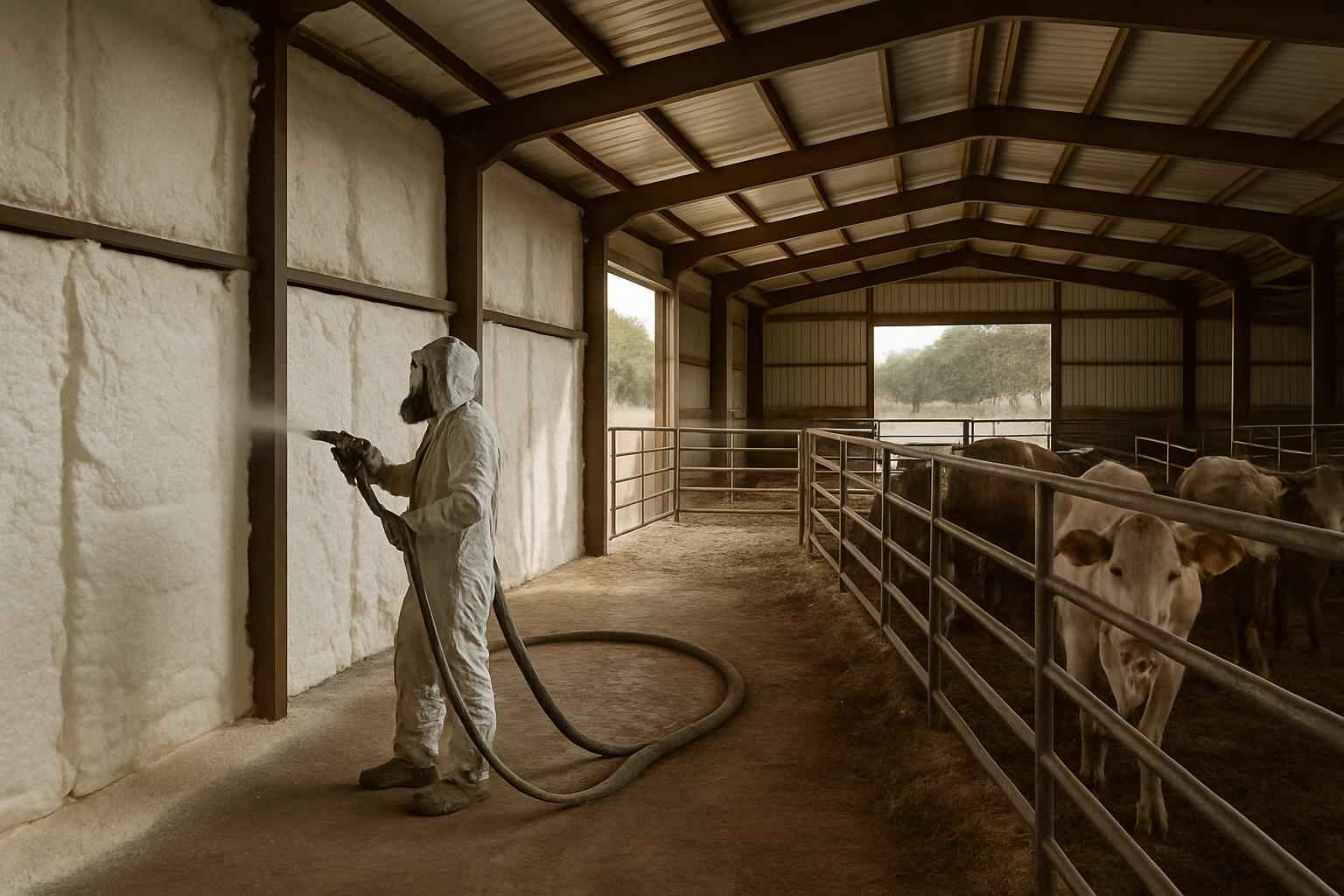 Livestock Barn Insulation Service in Mountain Home TX