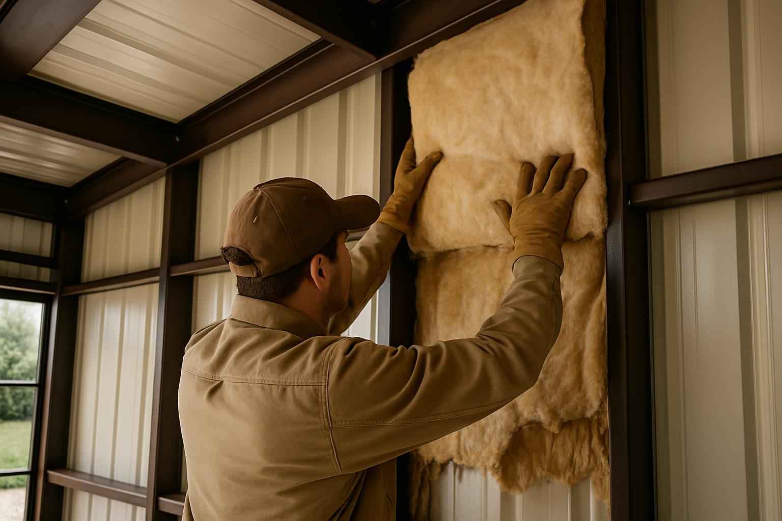 Metal Building Insulation Repair in Cypress Mill TX