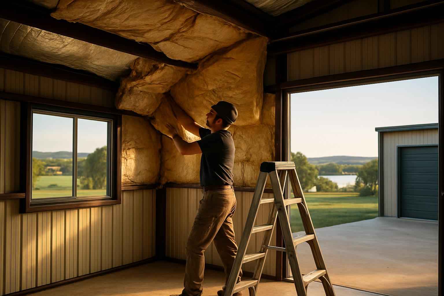 Metal Building Insulation Repair in Horseshoe Bay TX