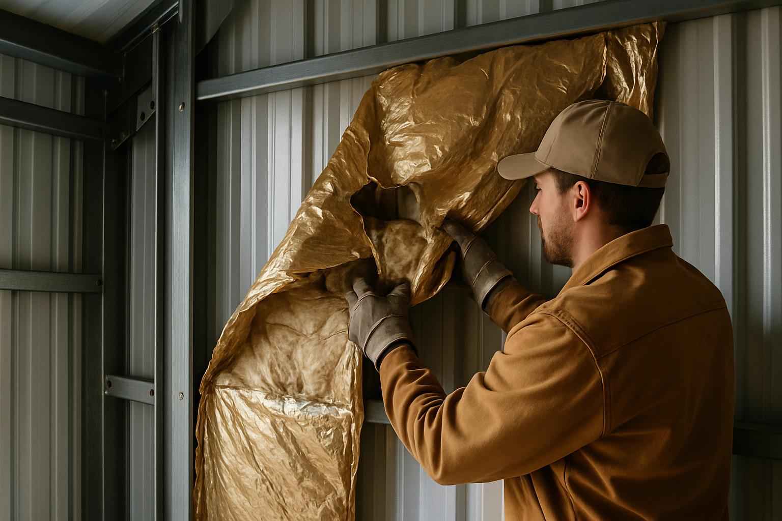 Metal Building Insulation Repair in Llano TX