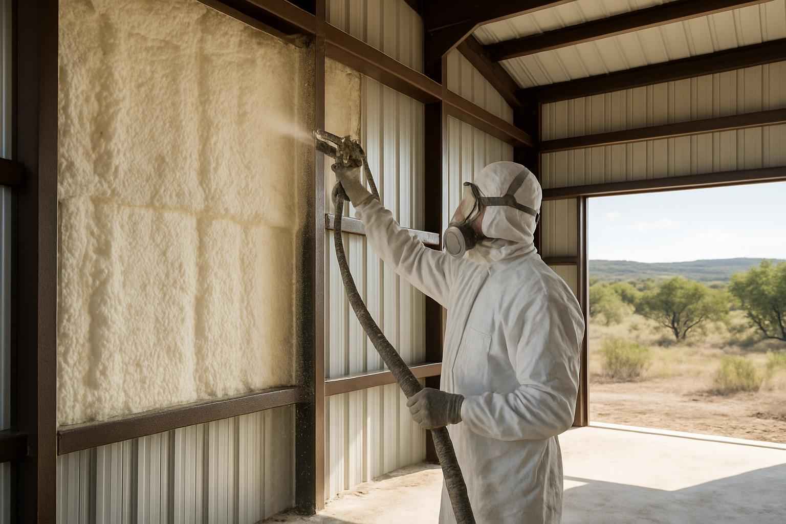 Metal Building Insulation Service in Boerne TX