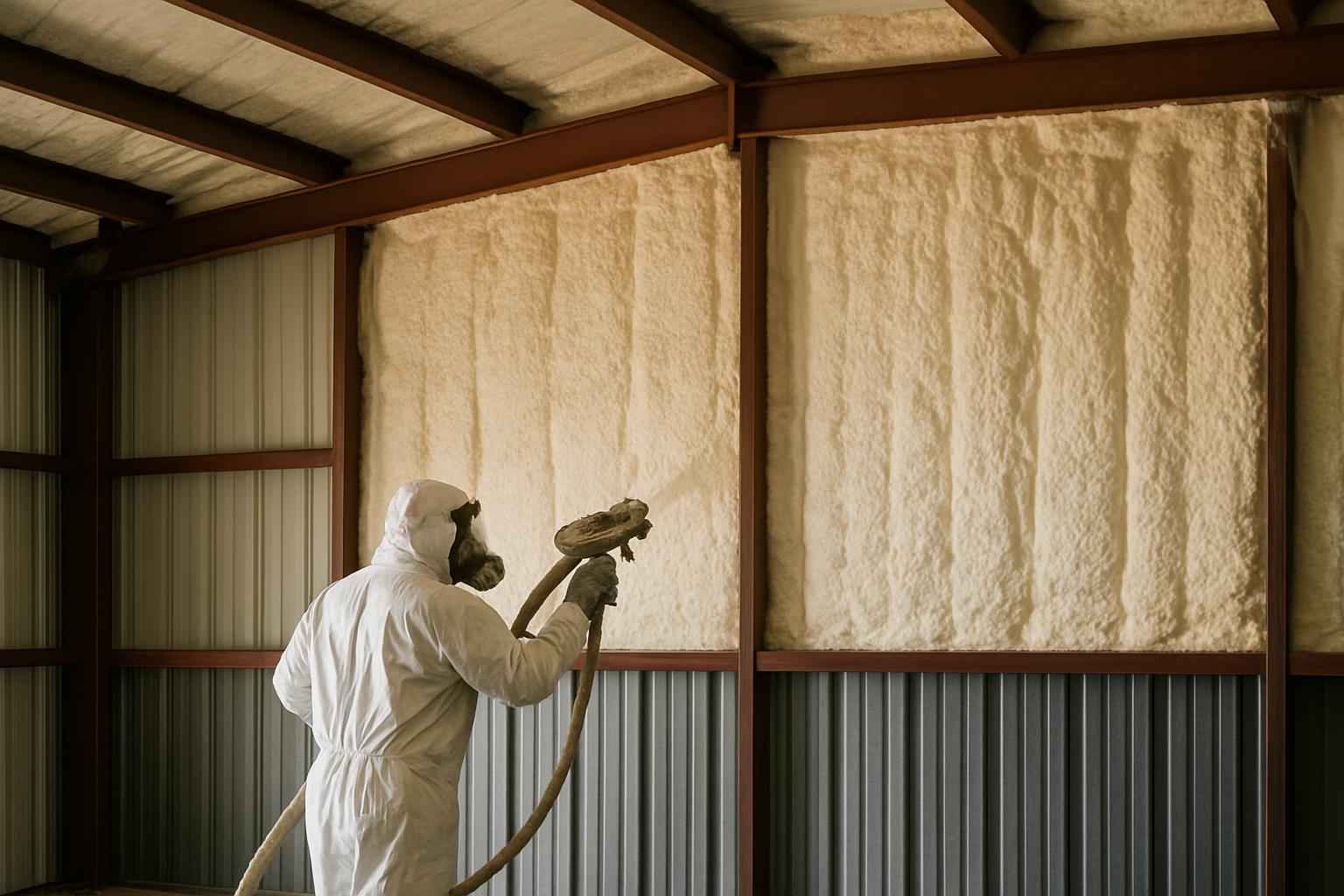 Metal Building Insulation Service in Cypress Mill TX