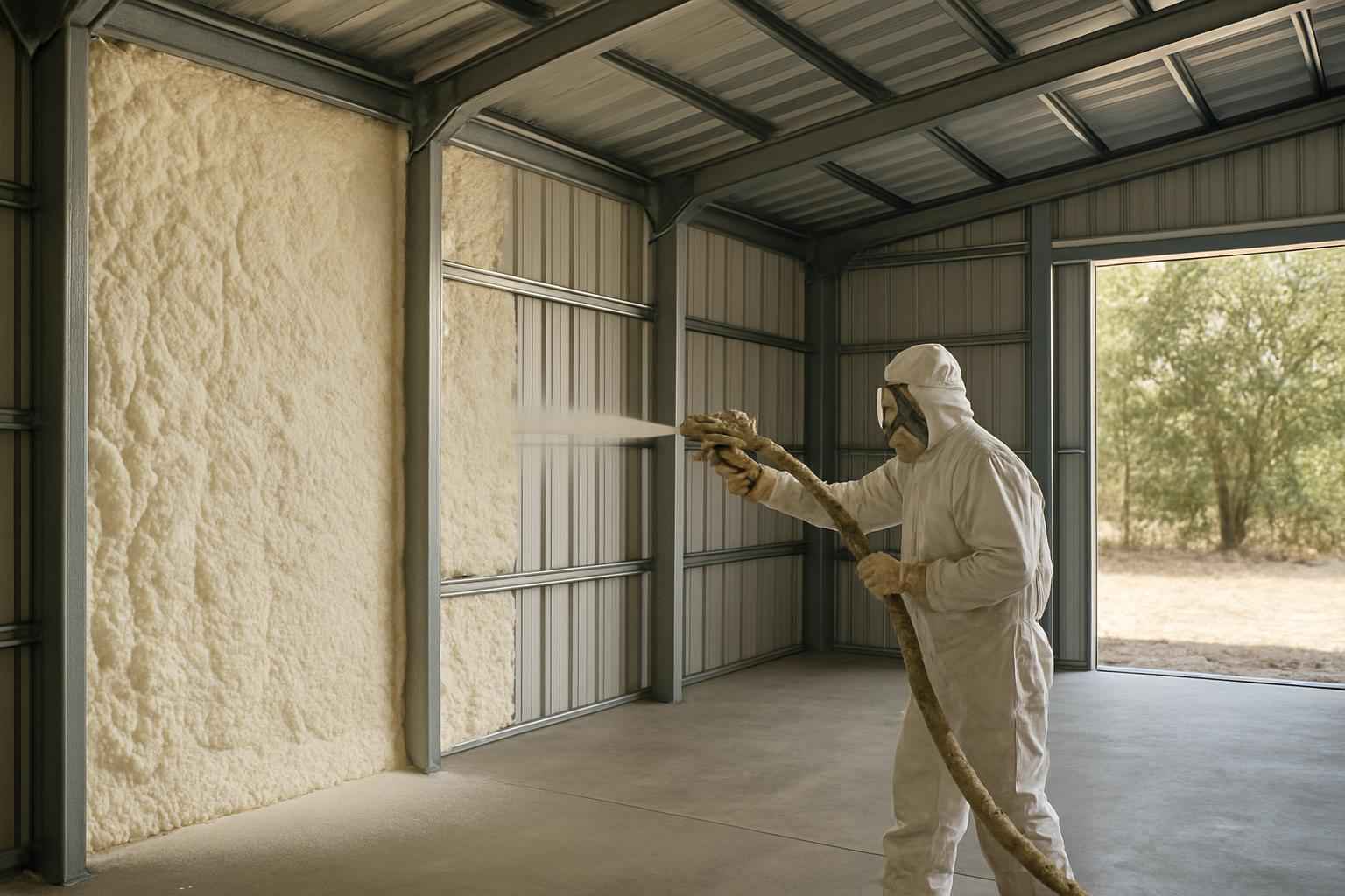 Metal Building Insulation Service in Granite Shoals TX